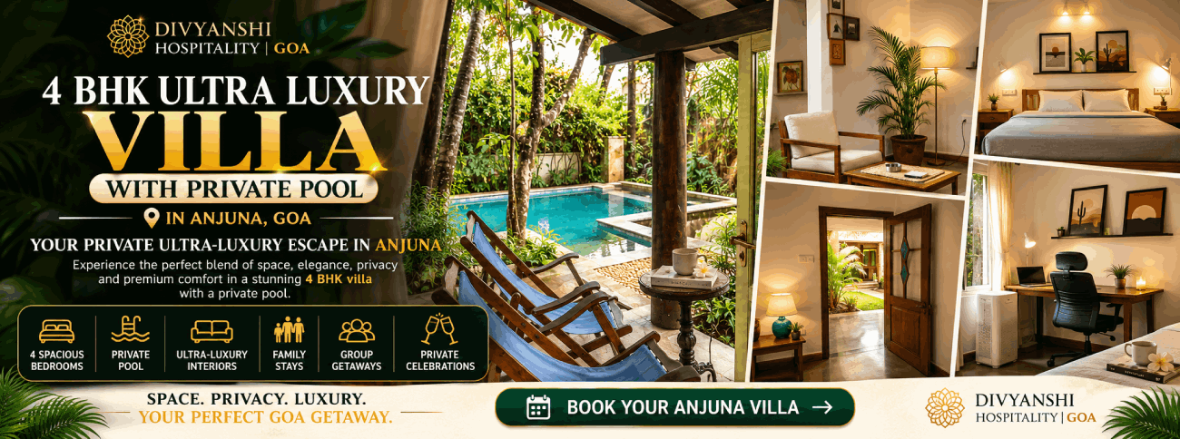 Luxury Villa in Anjuna Goa