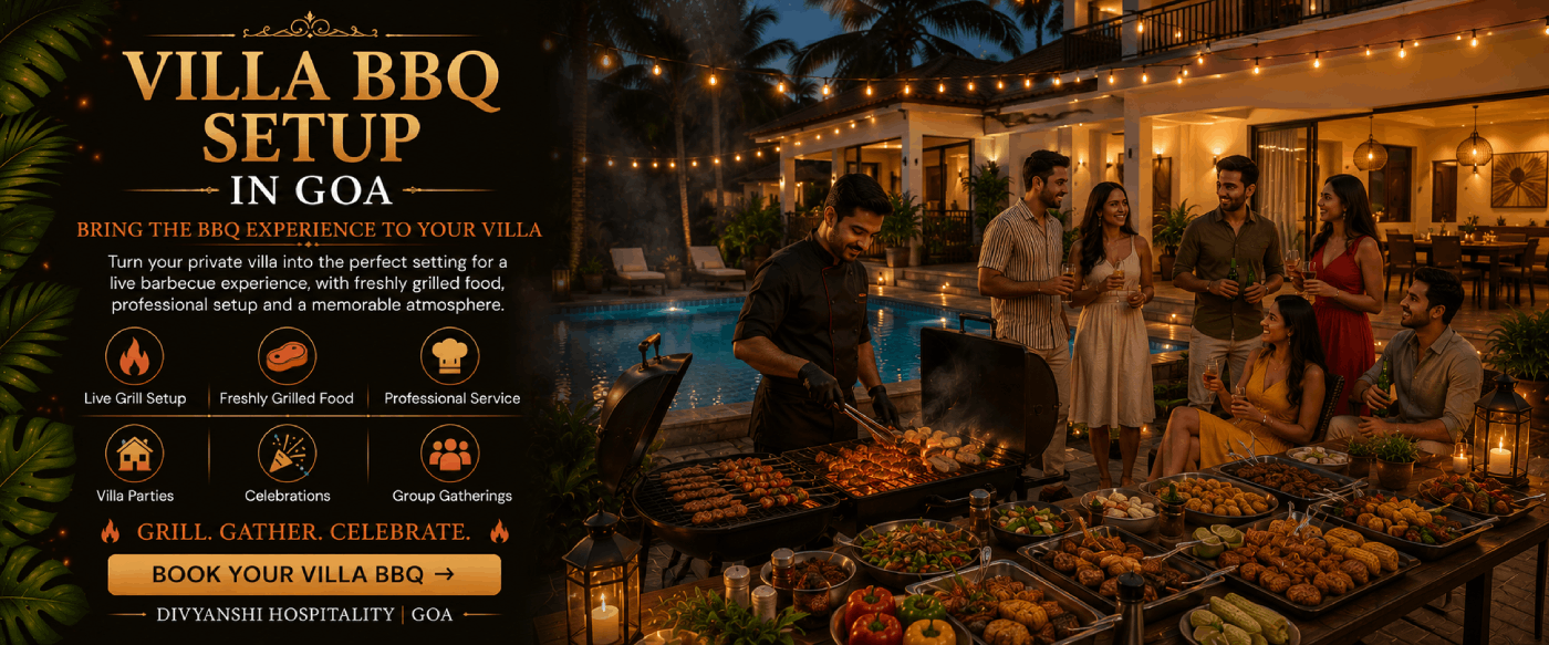 Villa BBQ Setup Goa