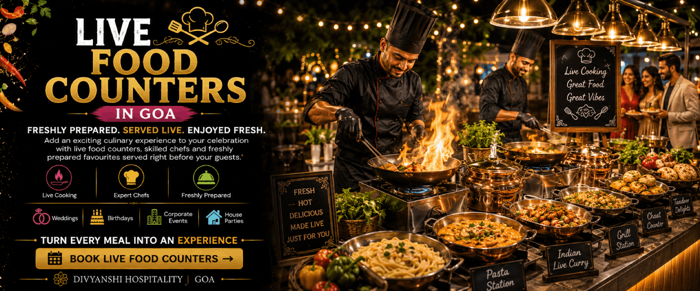 Live Food Counters Goa