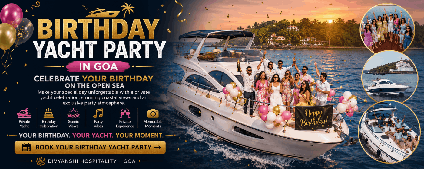 Birthday Yacht Party Goa