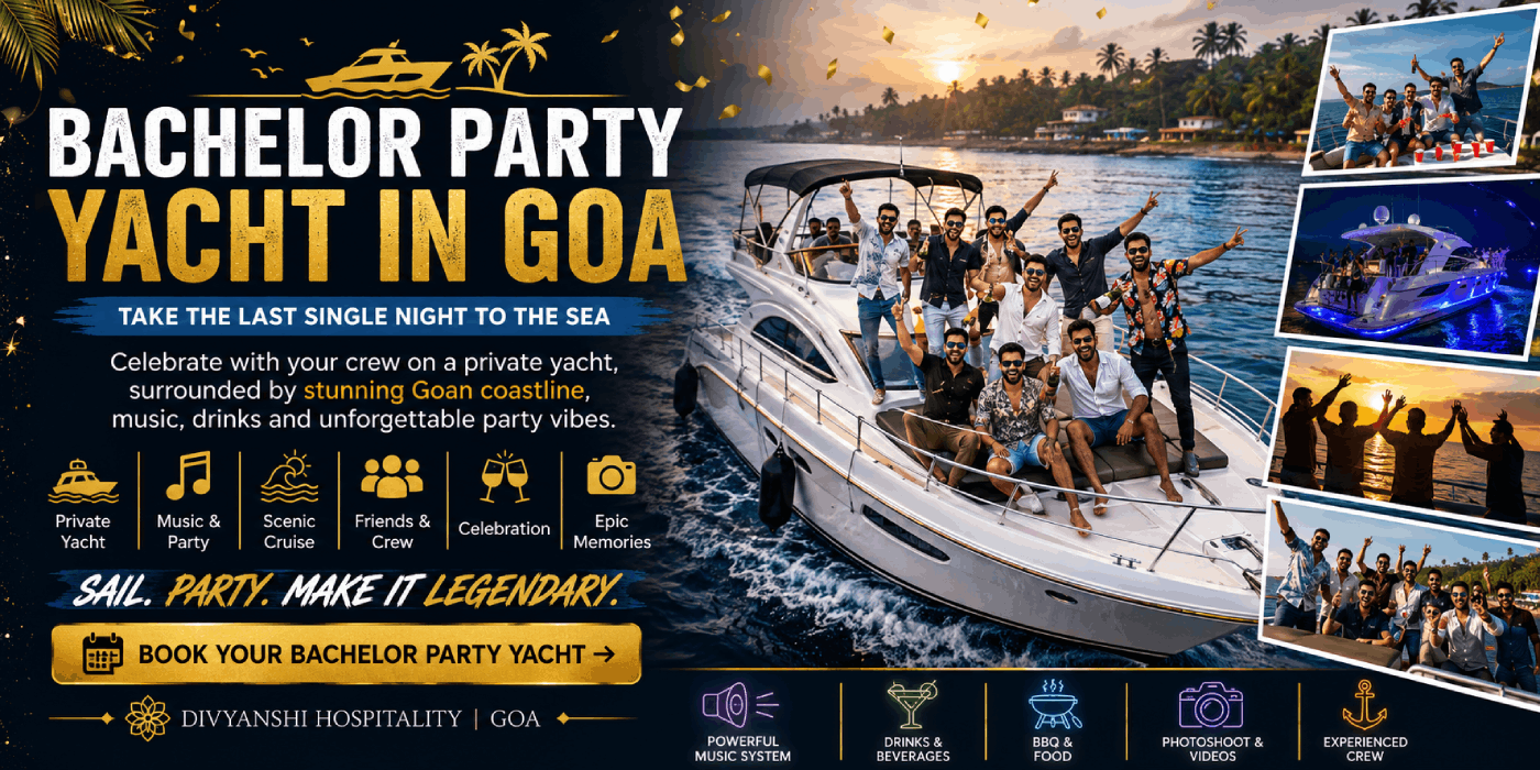 Bachelor Party Yacht Goa