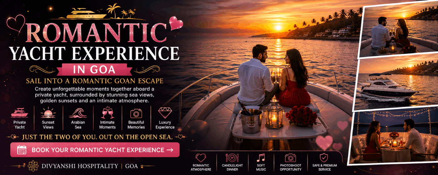 Romantic Yacht Experience Goa