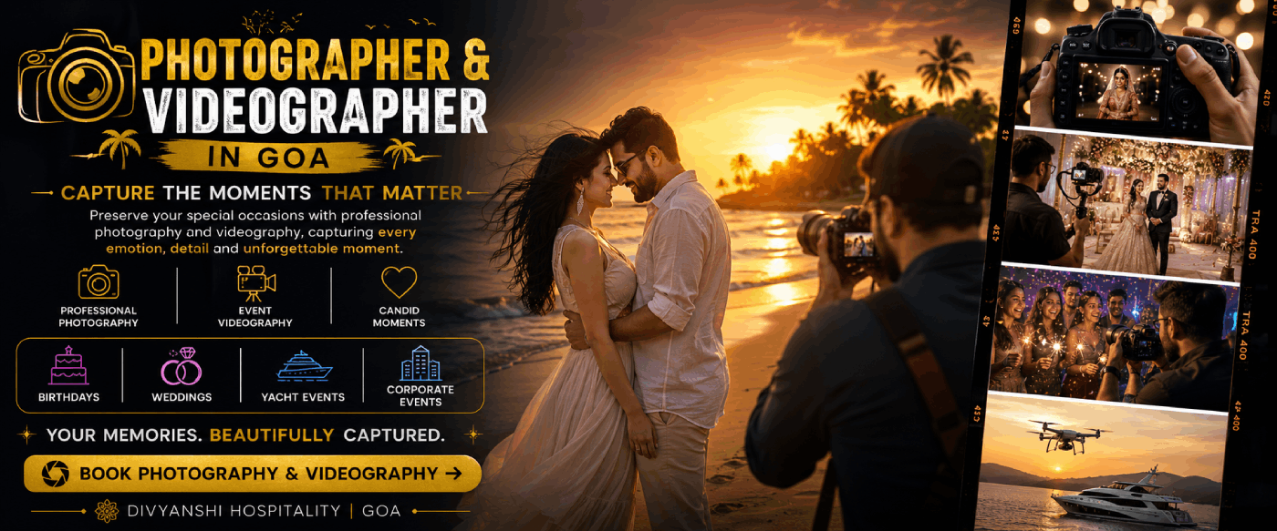Photographer & Videographer Goa