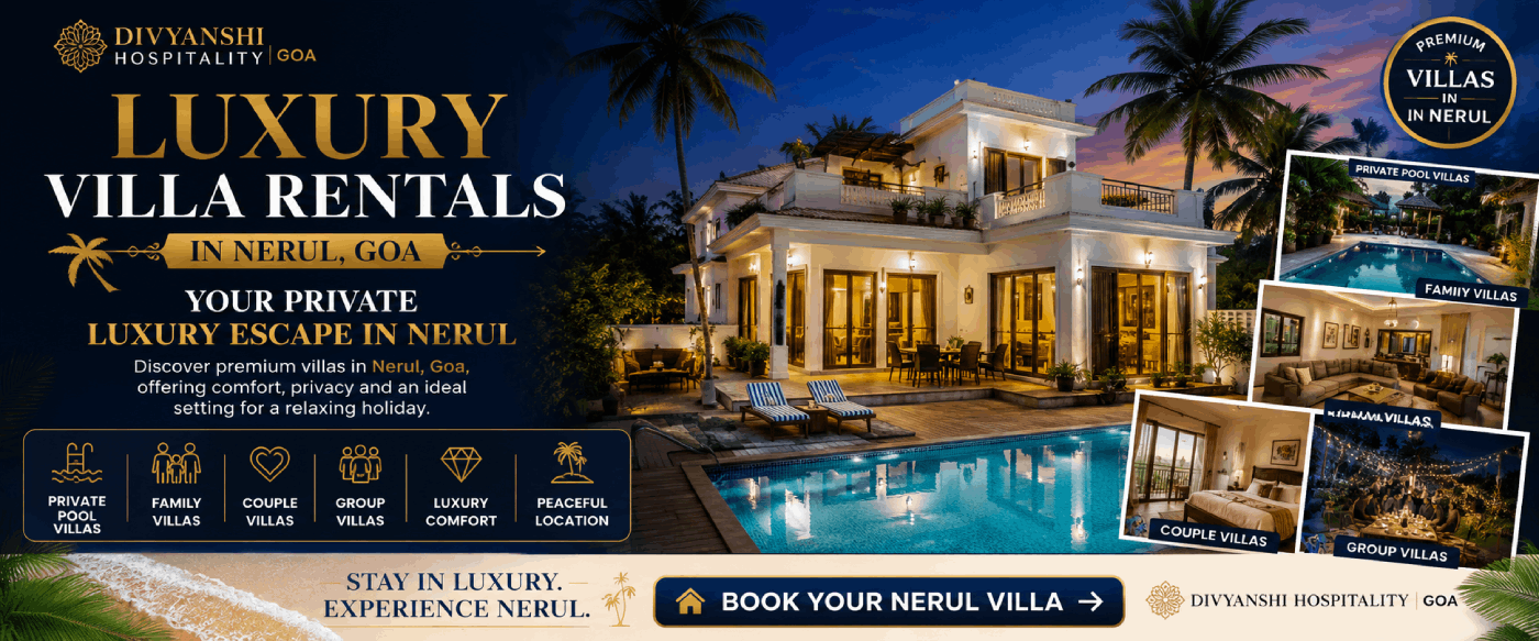 Luxury Villa Rentals in Nerul Goa