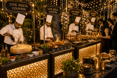 Live Food Counters
